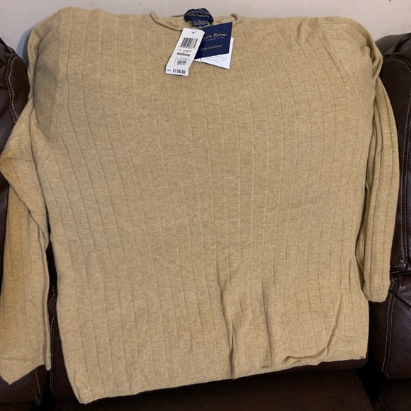 Cashmere sweater - light mustard - size medium - Picture 1 of 4